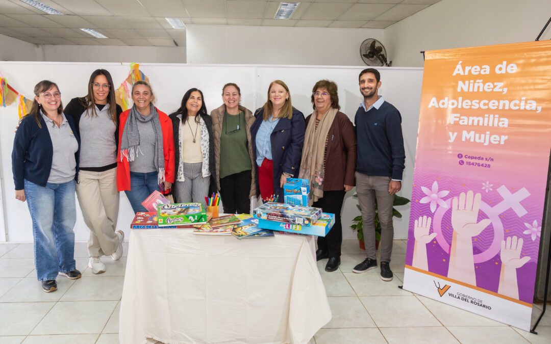 SE INAUGURÓ UN NUEVO CENTRO DE DÍA PARA INFANTES EN VILLA DEL ROSARIO