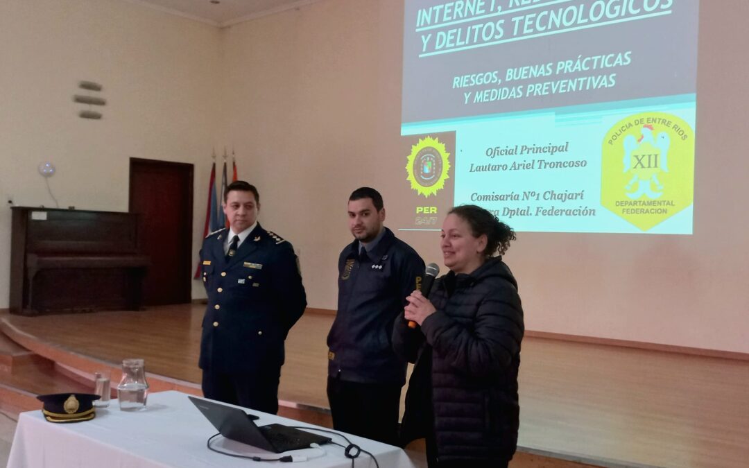 CHARLA SOBRE CIBERDELITO