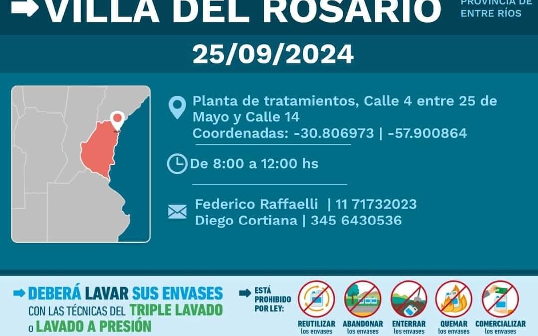 ENVASES VACIOS FITOSANITARIOS