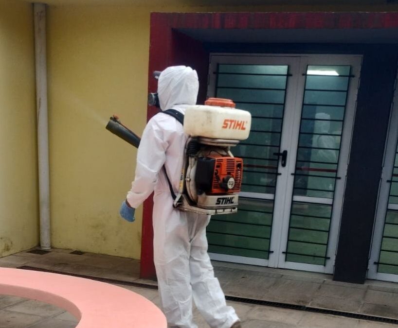 FUMIGACIÓN PREVENTIVA EN LA UENI N° 67