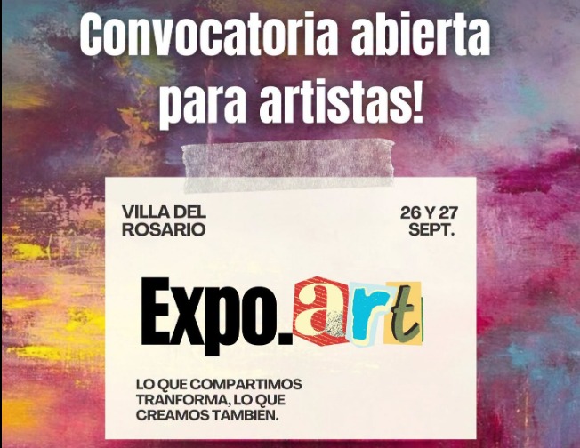 ¡TU ARTE TIENE UN LUGAR EN EXPO.ART!
