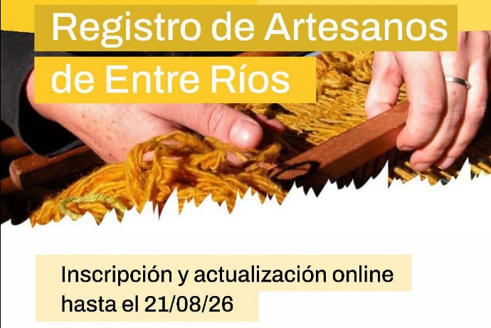 REGISTRO DE ARTESANOS/AS DE ENTRE RIOS