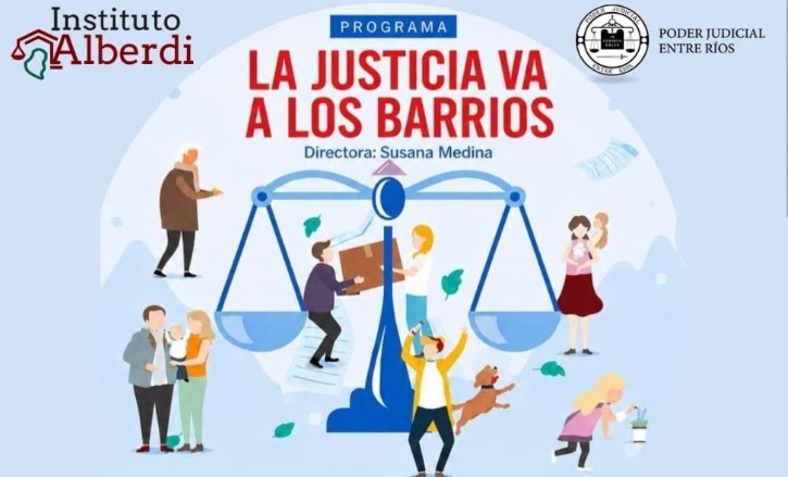 PROGRAMA: LA JUSTICIA VA A LOS BARRIOS