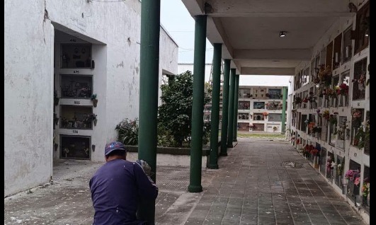 MANTENIMIENTO Y MEJORAMIENTO EN CEMENTERIO MUNICIPAL